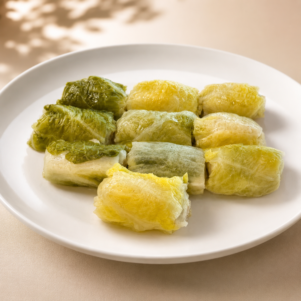 Chang Bai Roll 长白卷 with prawn and pork filling