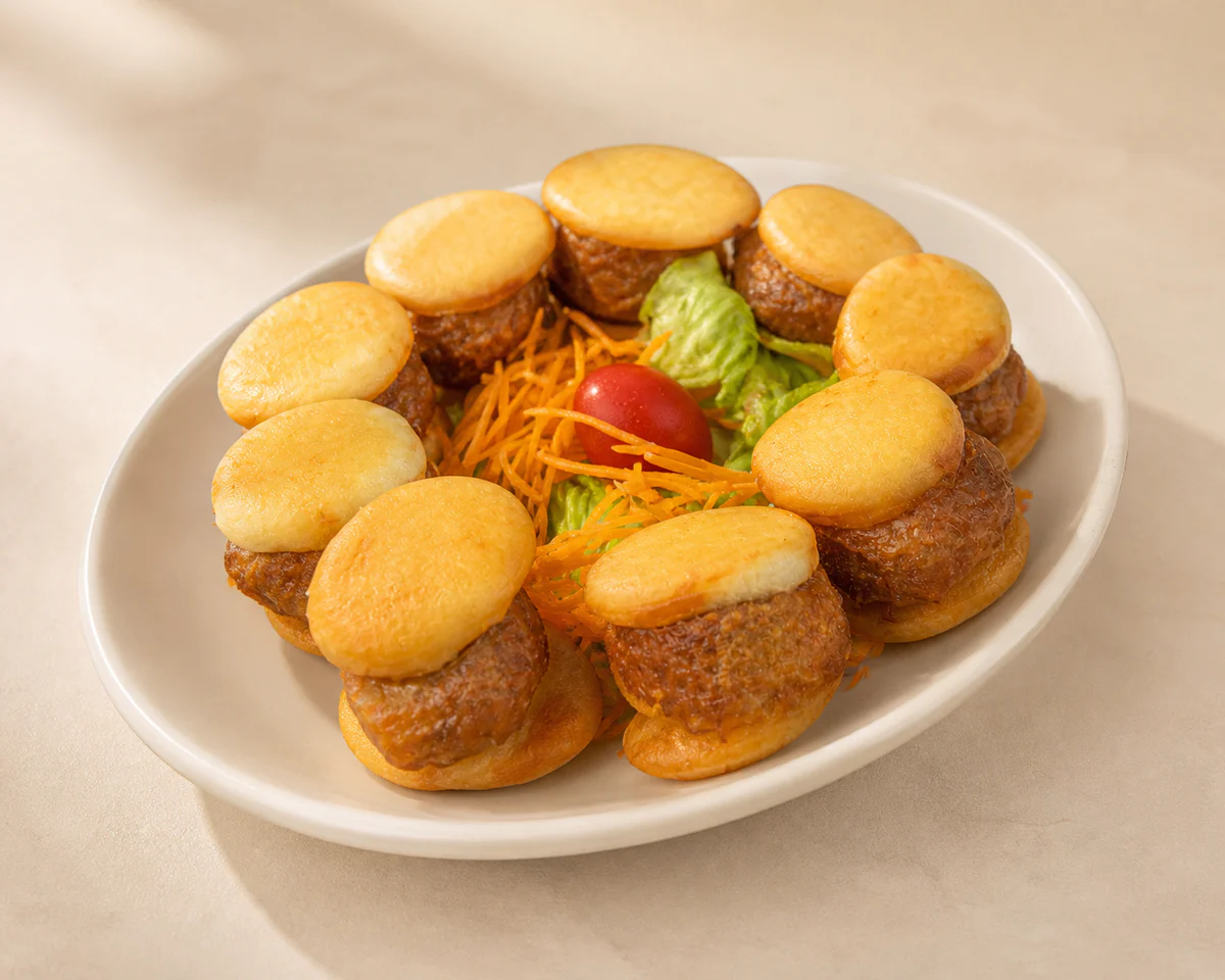 Otak Mini Burger 乌达迷你堡 Malaysian dim sum